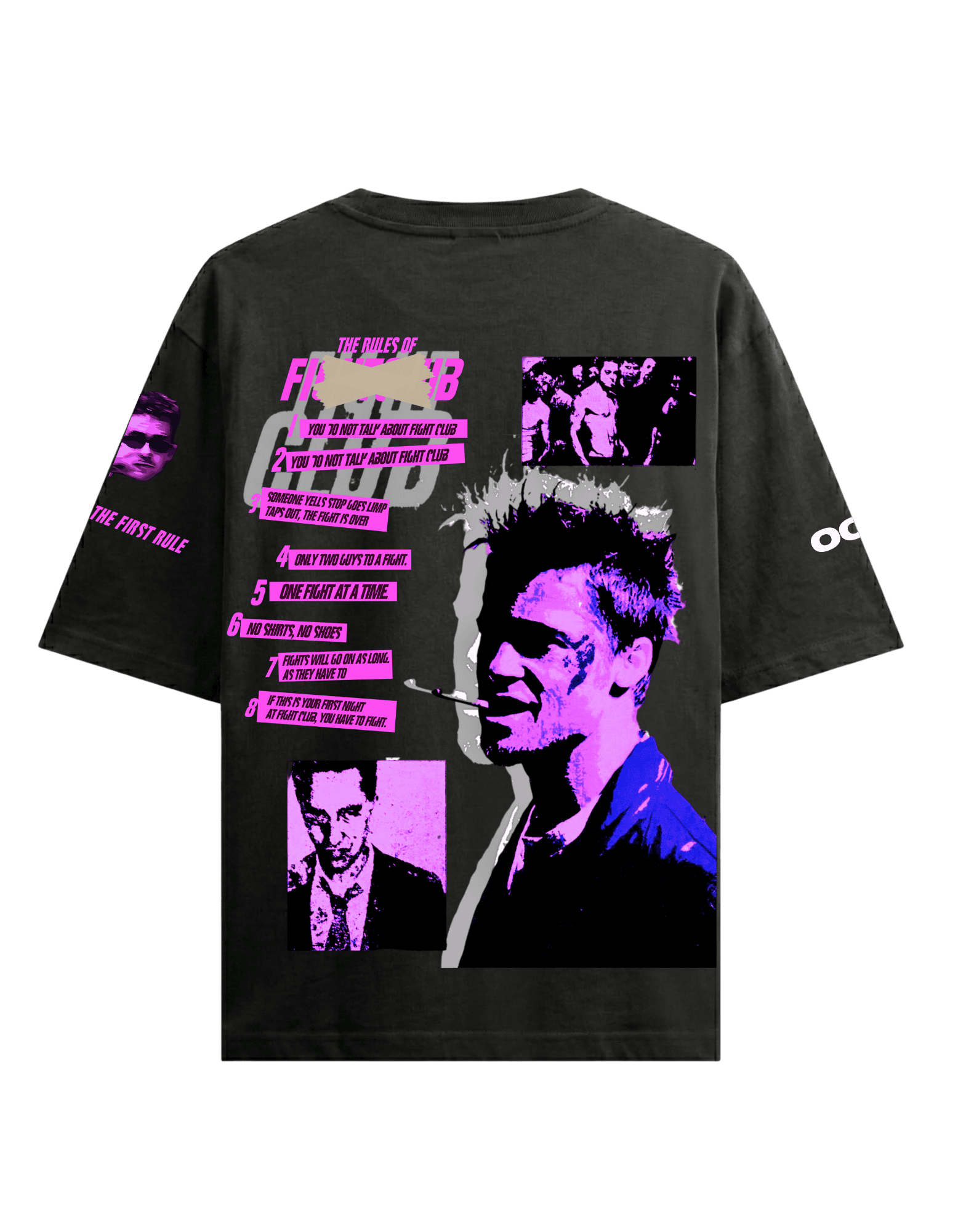 Fight club oversize tee