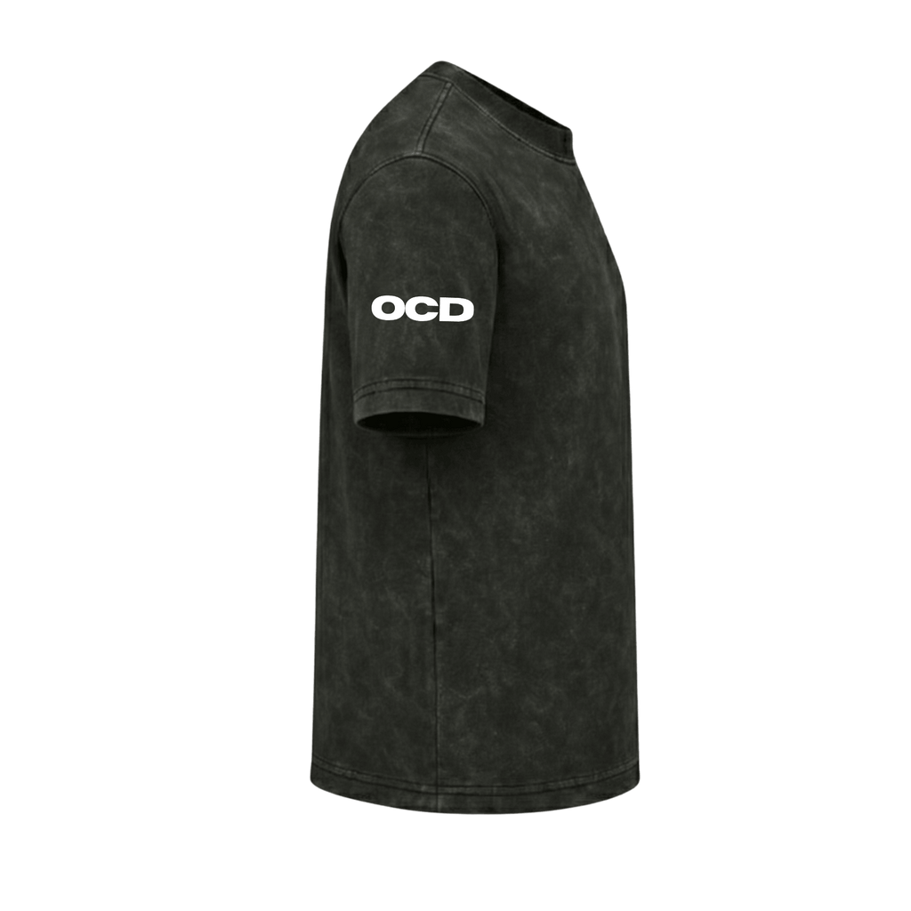 I'm livin for the thrill acid washed tee