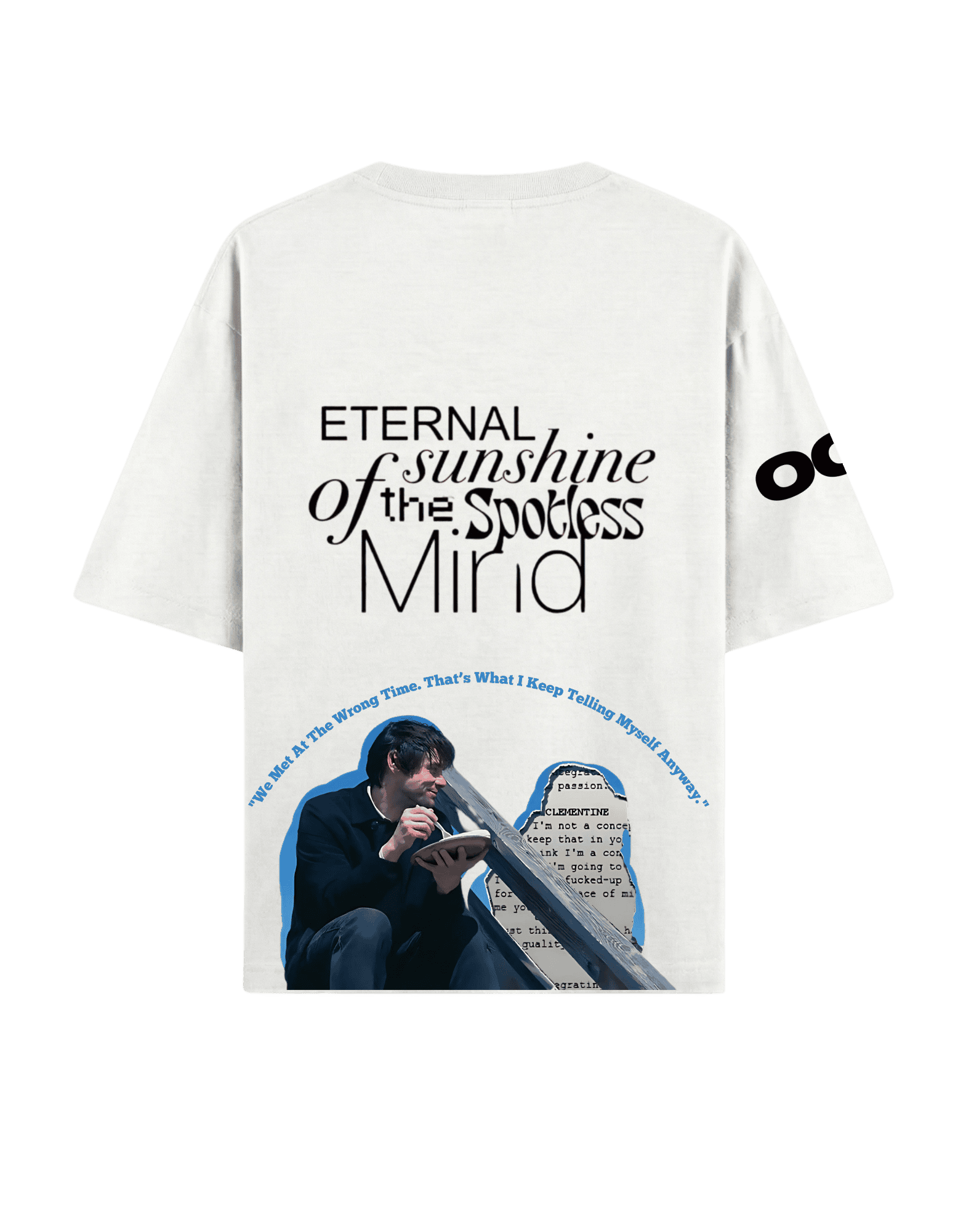 Eternal Sunshine of spotless mind oversize  tee
