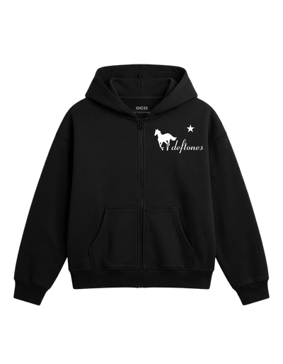 Deftones zipper hoddie
