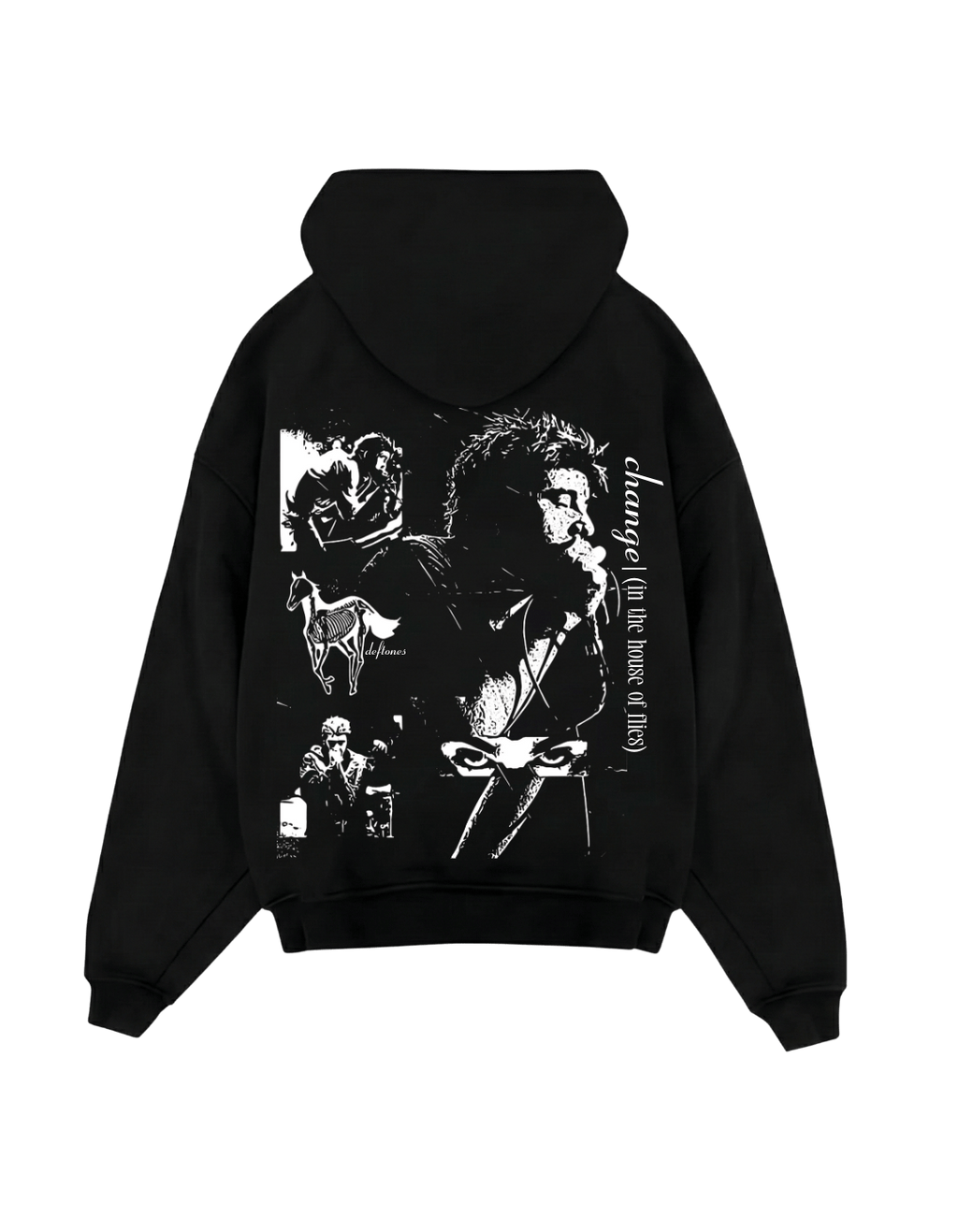 Deftones zipper hoddie