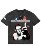 La haine acid washed tee - OCD