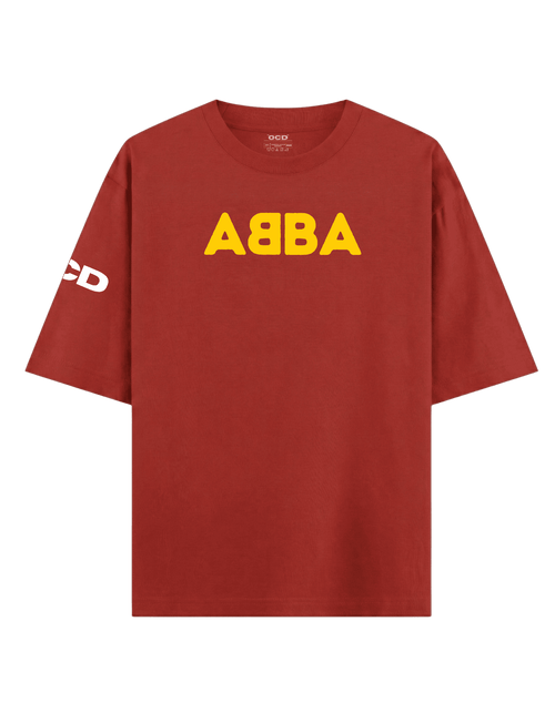 ABBA oversize tee - OCD