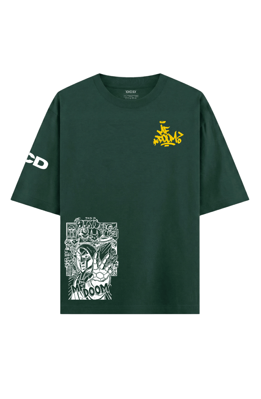MF doom oversize tee - OCD