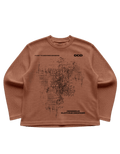Brown waffle tee - OCD