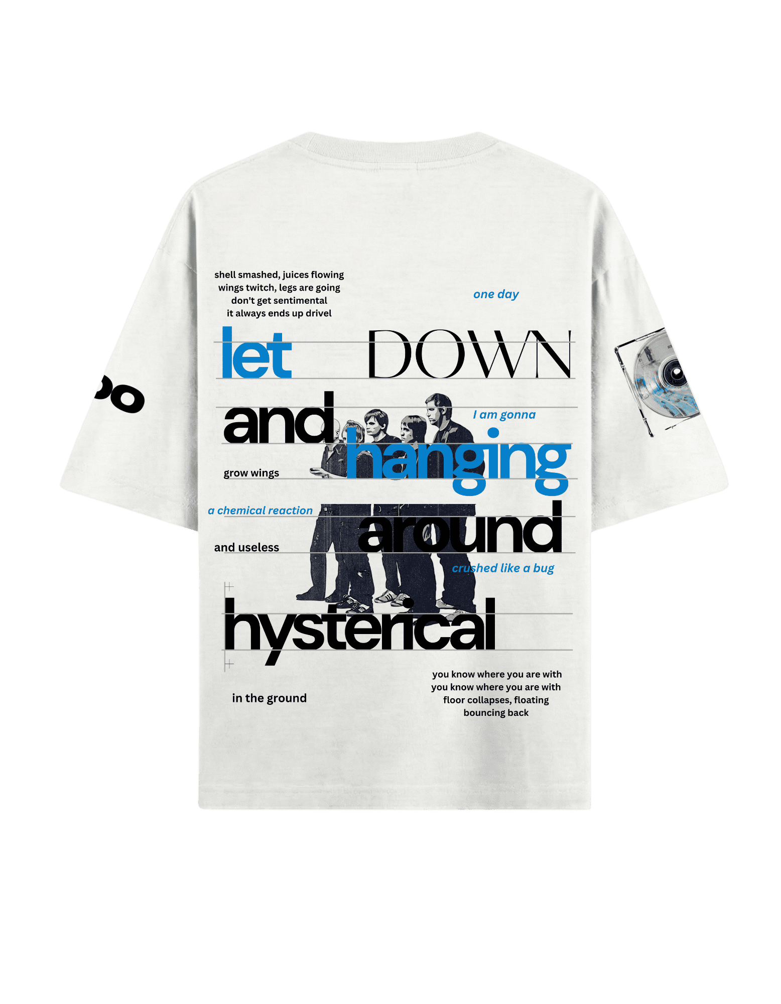 Let down Radiohead oversize tee - OCD