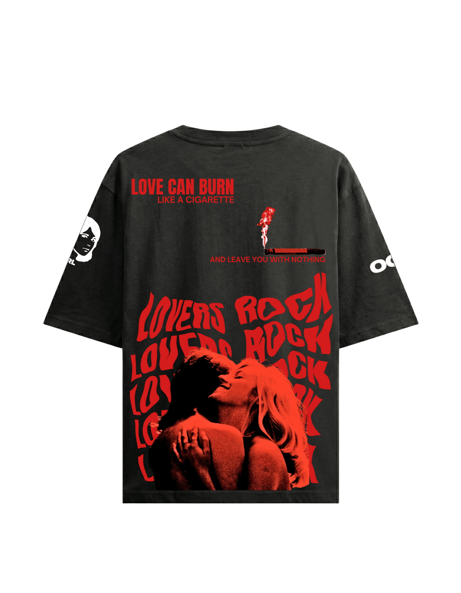 French exit oversize tee