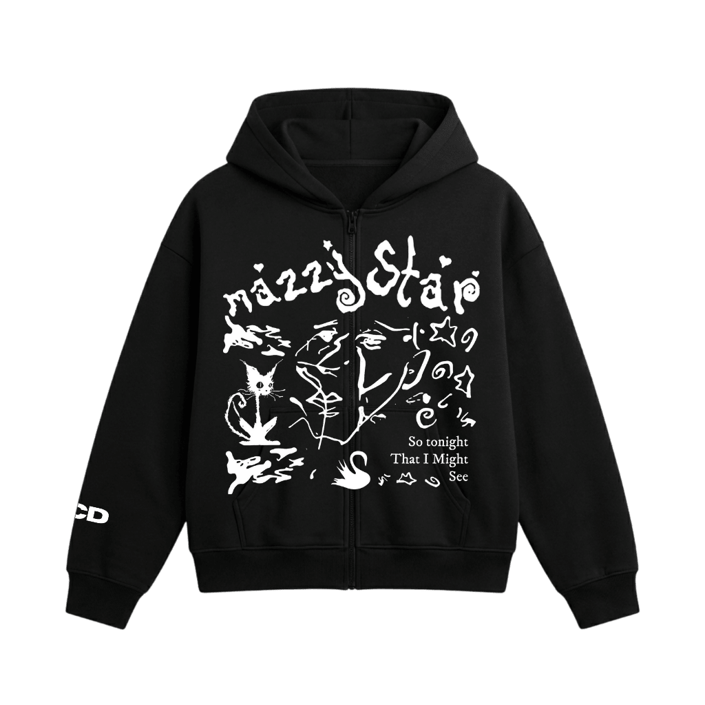 Mazzy star zipper hoddie - OCD