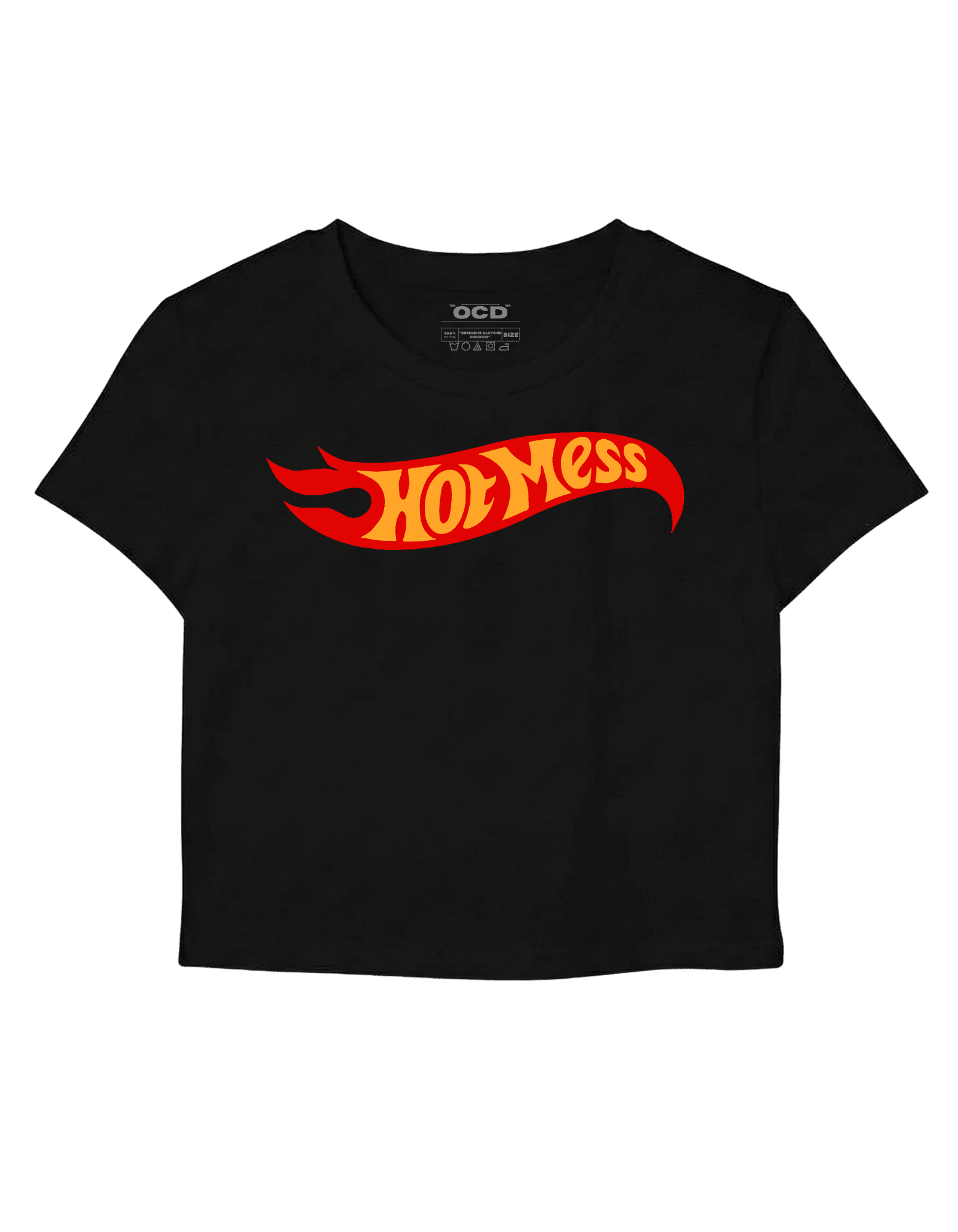 Hotmess baby tee - OCD