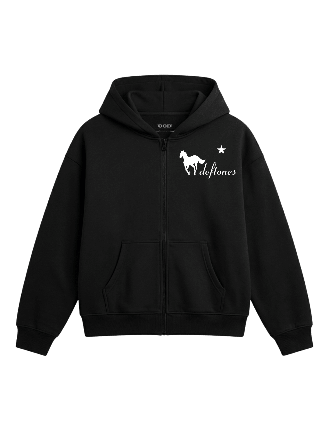 Deftones zipper hoddie - OCD