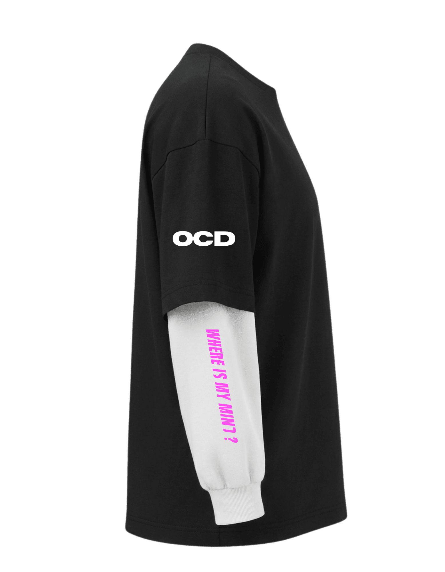 Fight club attached sleeves tee - OCD