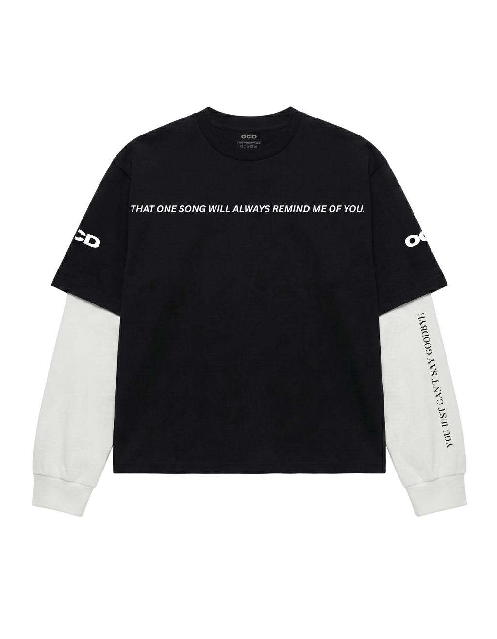 Cigarette after sex attached sleeves tee - OCD