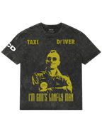 Taxi driver acid washed tee - OCD