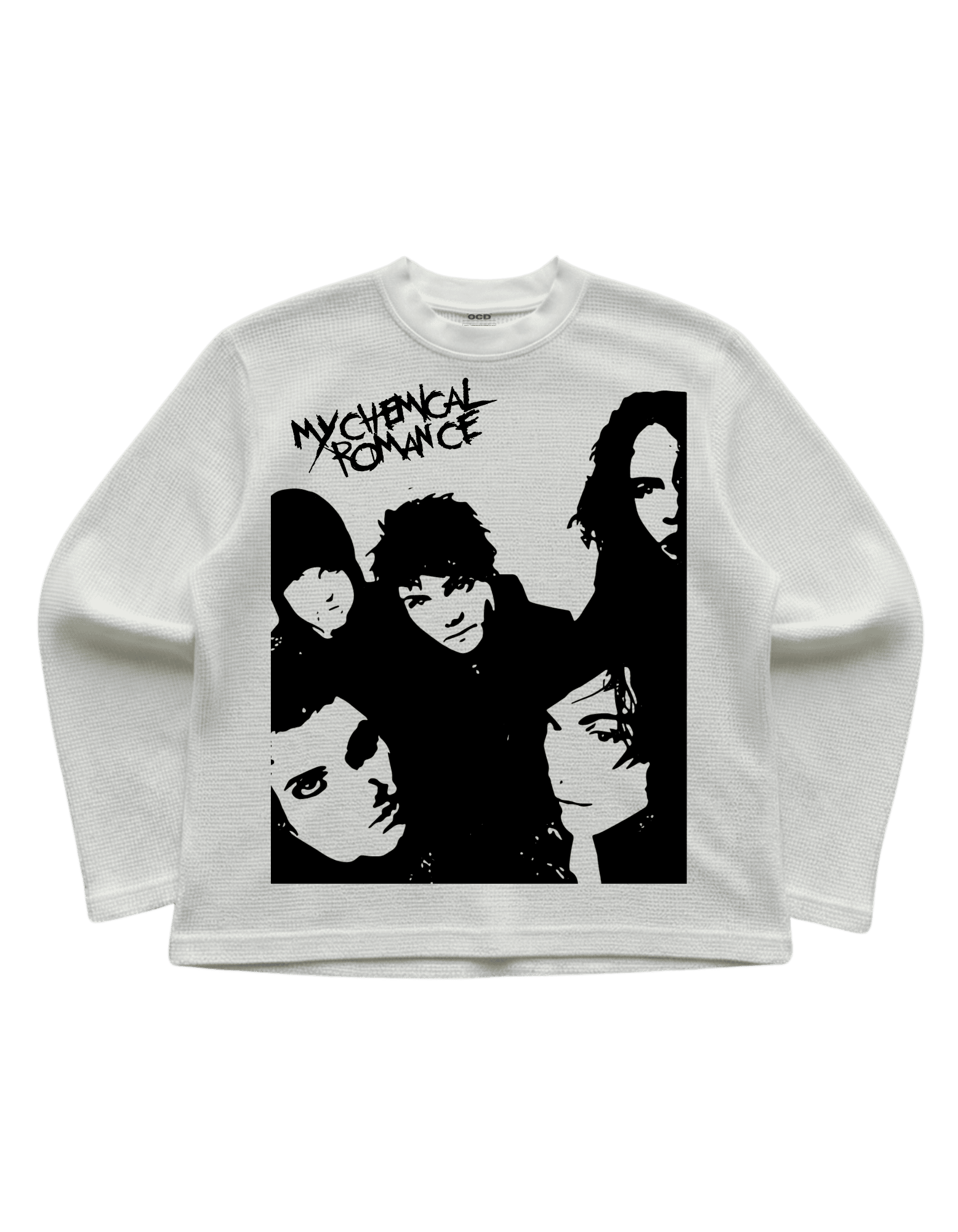 My chemical romance waffle tee - OCD