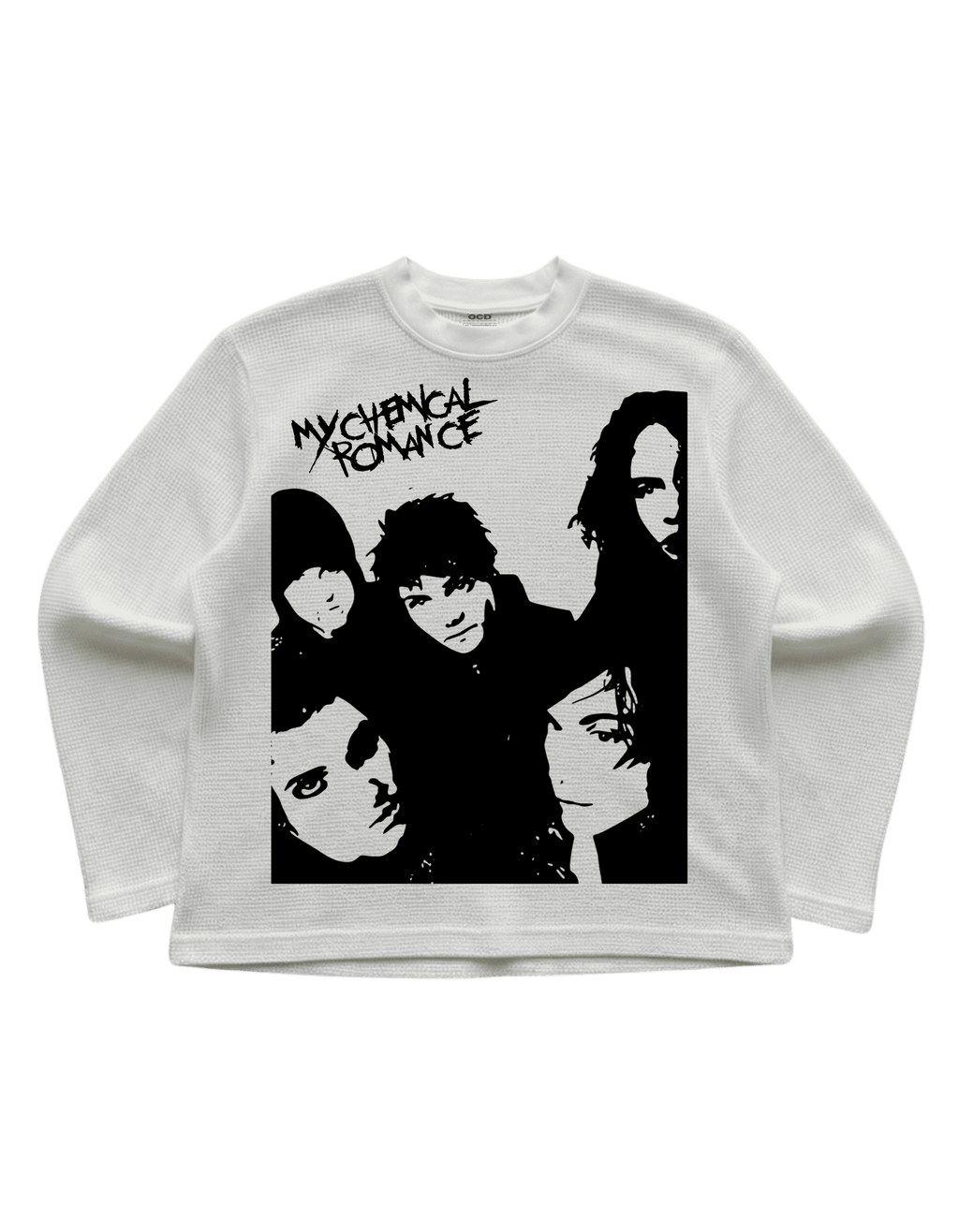 My chemical romance waffle tee - OCD