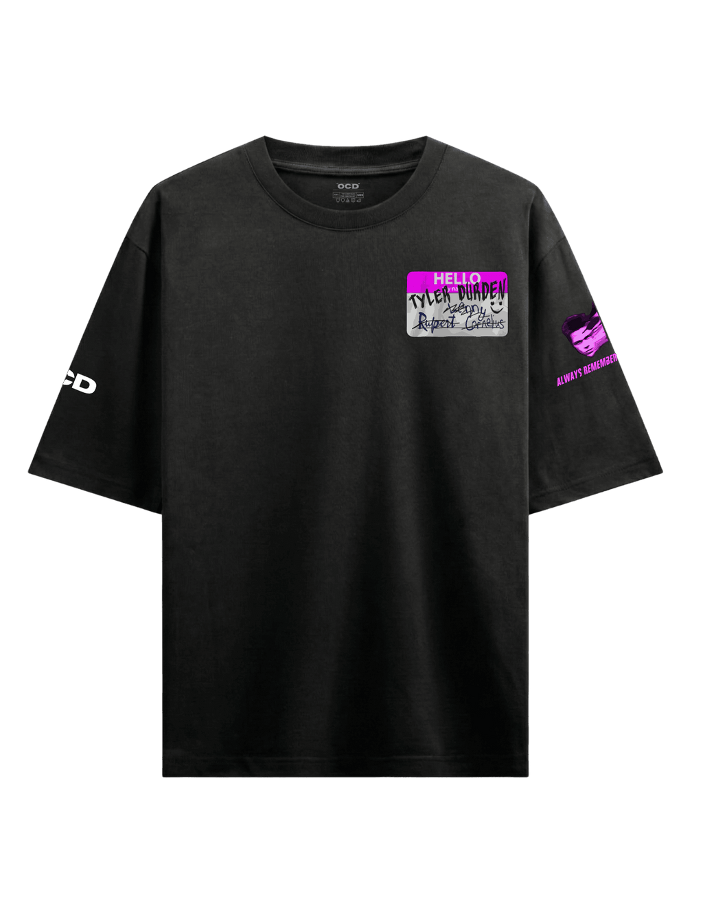 Fight club oversize tee - OCD