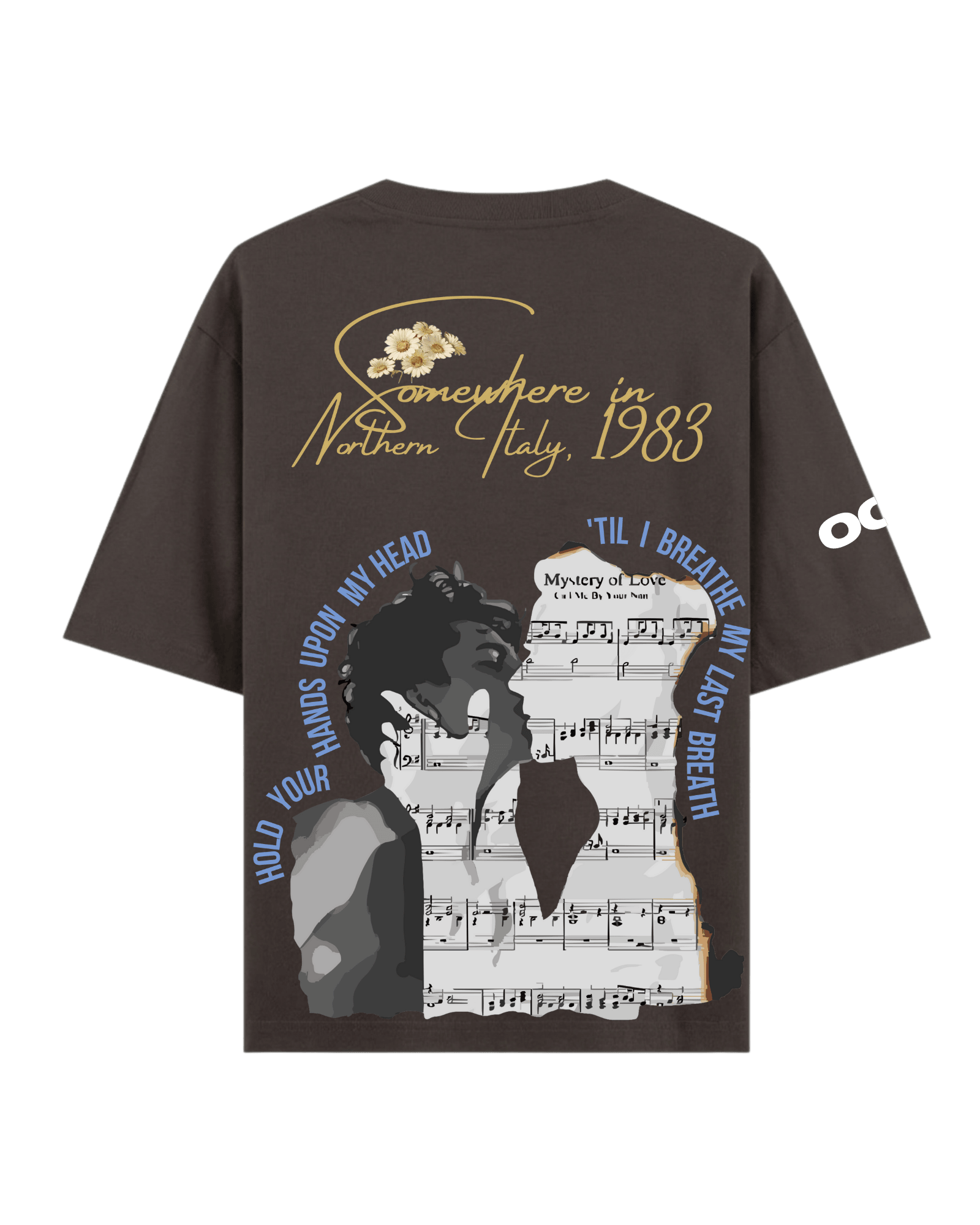 Call me by your name oversize tee