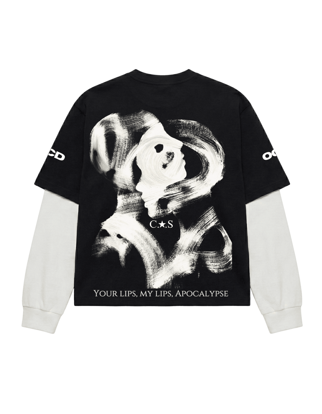 Cigarette after sex attached sleeves tee