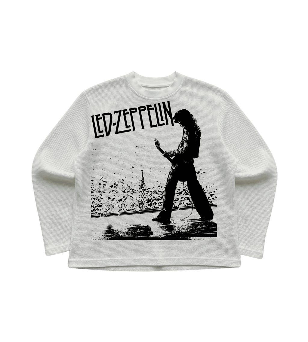 Led zeppelin waffle tee