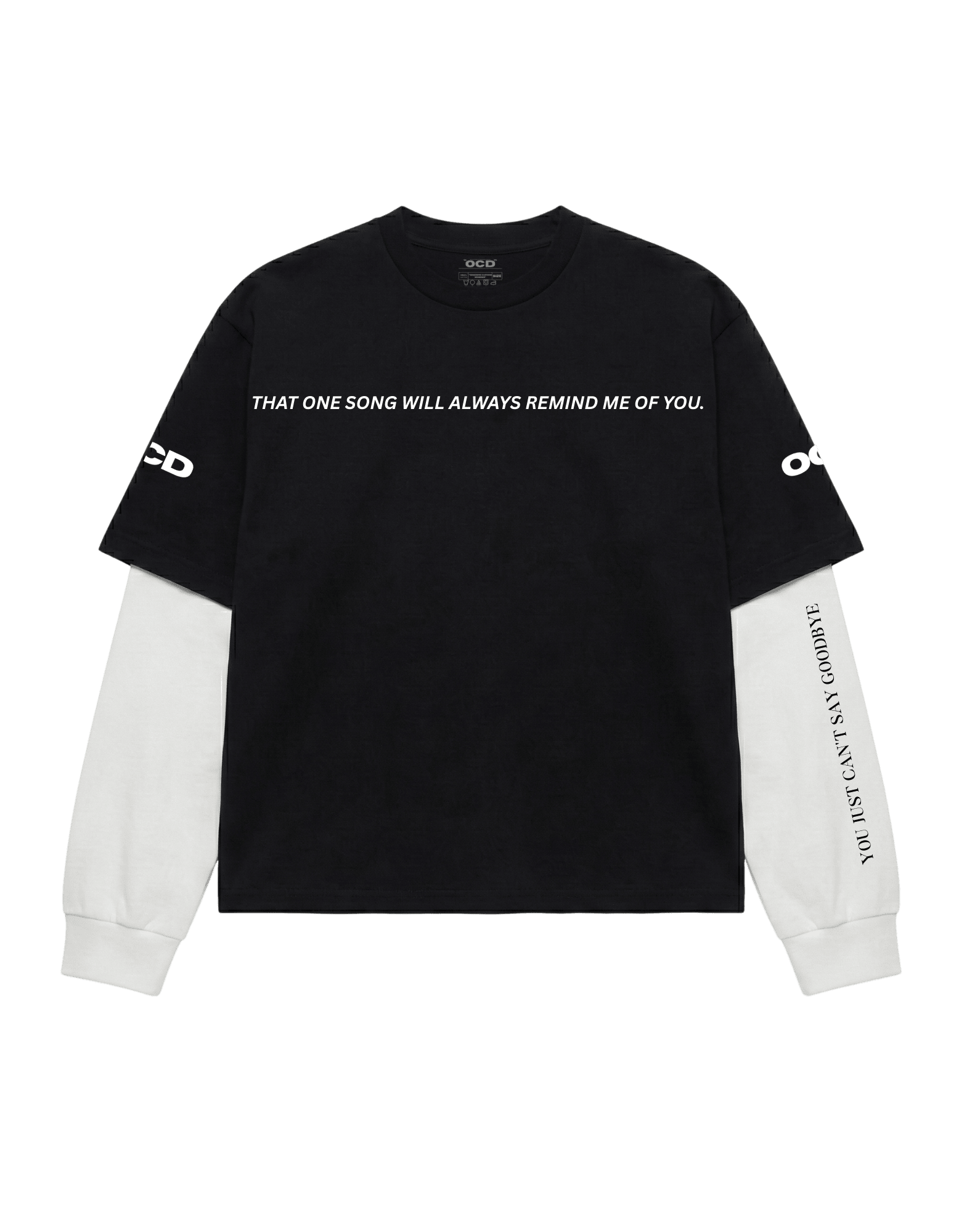 Attached sleeves tee